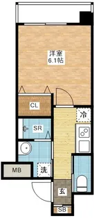 ヴィオラ寄合町【6階】の間取り