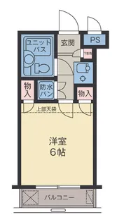 スターハイツ八幡山【2階】の間取り