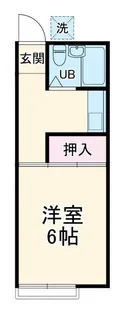 スズキハイツ【2階】の間取り