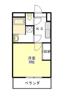 M‘s Grafica【3階】の間取り