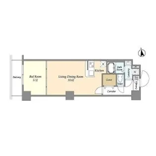 東京都足立区西新井栄町1【マンション】の間取り