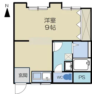 きらりビル松山【2階】の間取り