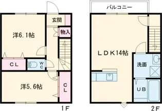 K-ideal久留米IIIB棟の間取り