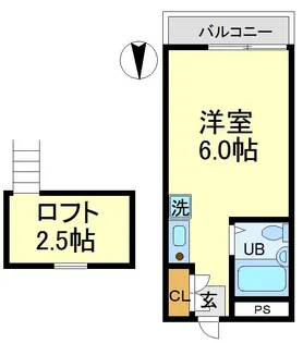 東京都世田谷区桜上水1【アパート】の間取り