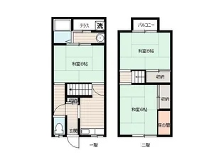 滋賀県大津市稲津1【一戸建】の間取り