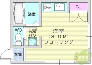 ビレッジ木ノ下【2階】の間取り