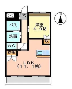 ライズ メゾン【1階】の間取り
