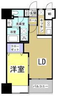 LaurelCourt常盤【14階】の間取り