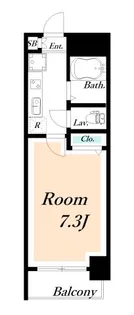 プライムアーバン行徳I【1階】の間取り