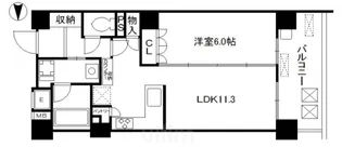 ライオンズ四条烏丸セントマークス【3階】の間取り