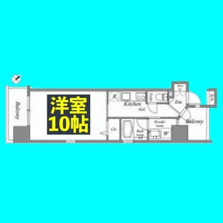 パラッツォ・スペチアーレ【2階】の間取り