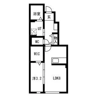 sorte(ソルテ)【1階】の間取り