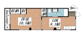 レジデンス上青木西【3階】の間取り