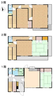 長崎県長崎市伊勢町【一戸建】の間取り