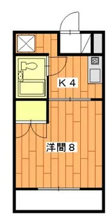 フレッシュハイツ【2階】の間取り