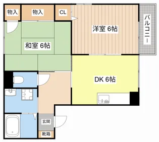 アポロII【2階】の間取り