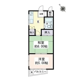 メゾンK【1階】の間取り