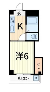 メゾンユキ【1階】の間取り