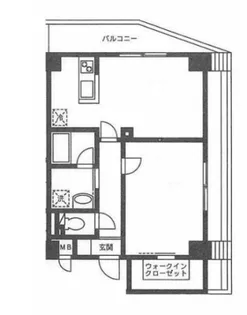 ロンスリー・ウエスト【4階】の間取り