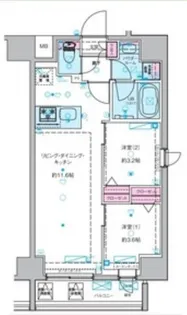 東京都台東区清川2【マンション】の間取り