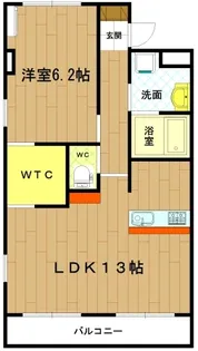 パティオアマール【2階】の間取り