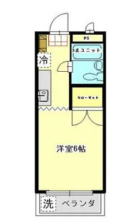 サンビレッジ西山【2階】の間取り