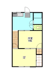 リバティー大志辺【1階】の間取り