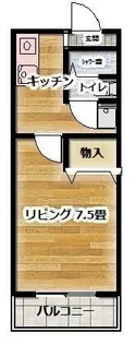 ジュネスフレンズ【1階】の間取り