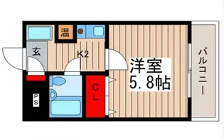 メゾン行徳【2階】の間取り