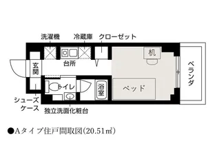 (仮称)グリーンパティオ野田II【2階】の間取り
