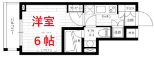 東京都大田区大森西7【マンション】の間取り