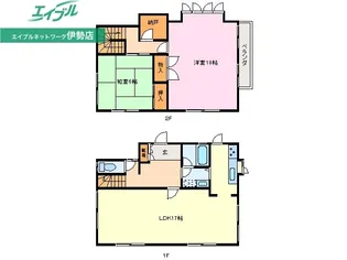 三重県伊勢市二見町松下【一戸建】の間取り