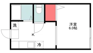 クレール玉川学園B棟【1階】の間取り