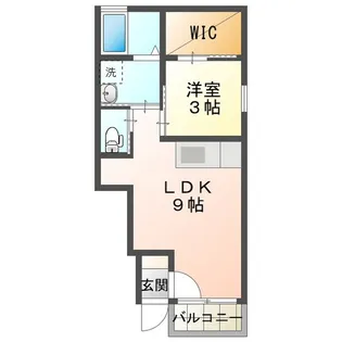 シエル【1階】の間取り