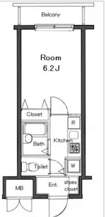 東京都練馬区中村北1【マンション】の間取り