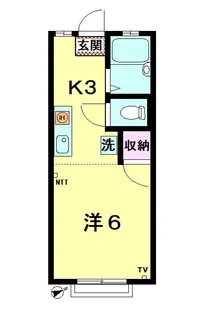 リバーサイド28【2階】の間取り