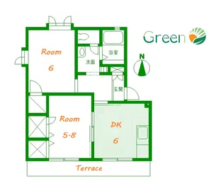 ベラーノ【1階】の間取り