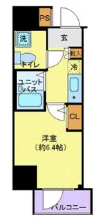 リヴシティ横浜東ベイサイド【9階】の間取り
