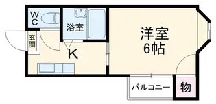 アーバンM3【1階】の間取り