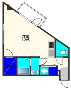 ボヌール浦安【3階】の間取り