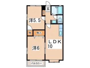 アルファー21【1階】の間取り