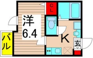 ブルーローズ【2階】の間取り
