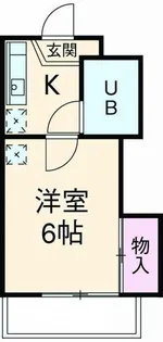 すずらんハイツ【2階】の間取り