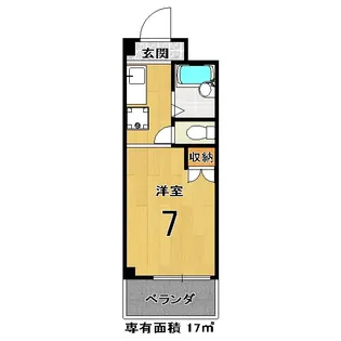 井上マンション【3階】の間取り