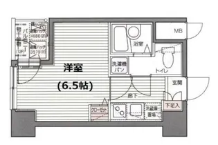 東京都中央区入船2【マンション】の間取り