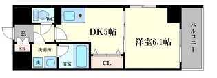 大阪府大阪市福島区海老江8【マンション】の間取り