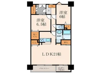 グランドパレスロイヤルコート大手町【大手町】【8階】の間取り