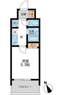 東京都板橋区板橋3【マンション】の間取り