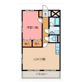 キング・ペレ【3階】の間取り