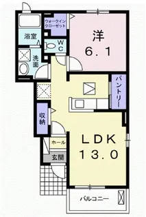 メゾン 秀光 A【1階】の間取り